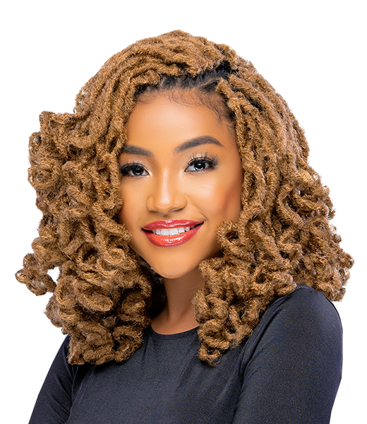 Darling Curly Locs (Summer Colours) Crochet hair extension