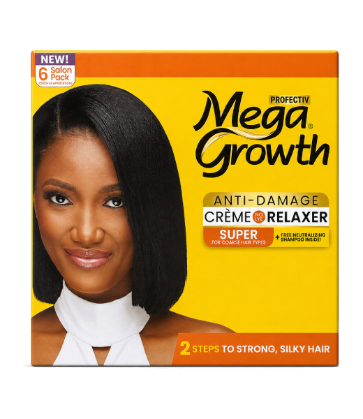 Profectiv Megagrowth Super 6 Touch Up Relaxer with Gel Neutralizing Shampoo - The Diva Shop Nigeria