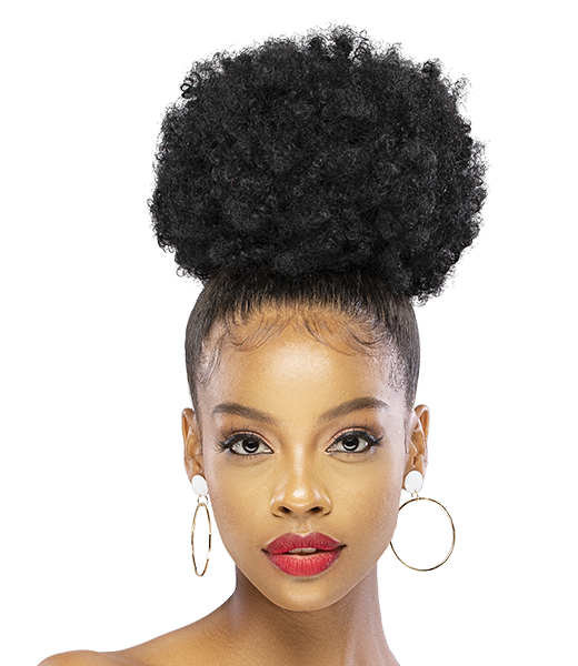 Super easy way to style your short natural hair into a puff bun | Pulselive  Kenya