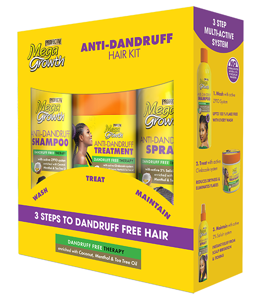 MegaGrowth Anti-dandruff Value Pack Anti Dandruff hair extension