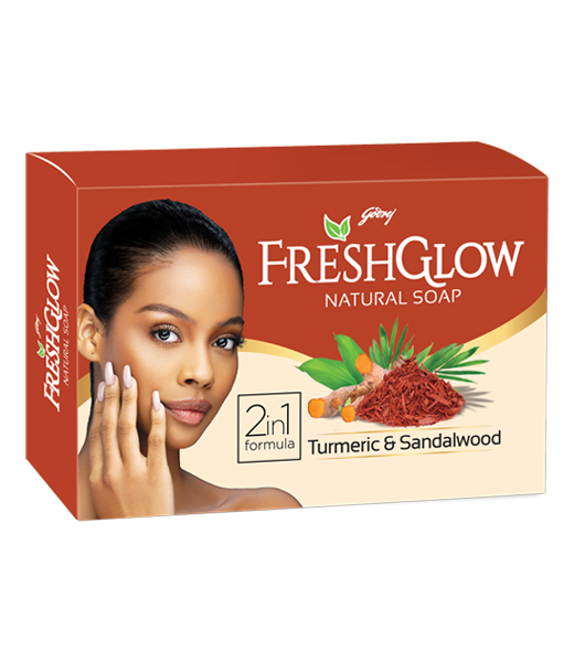 FreshGlow Natural Soap - Crushed Turmeric FreshGlow Soap hair extension